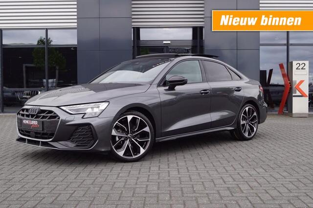 Audi A3 Limousine 1.5 TFSI S-line 150pk Facelift/Leer ruitmotief/ Panodak/Sonos/Head-up/LED