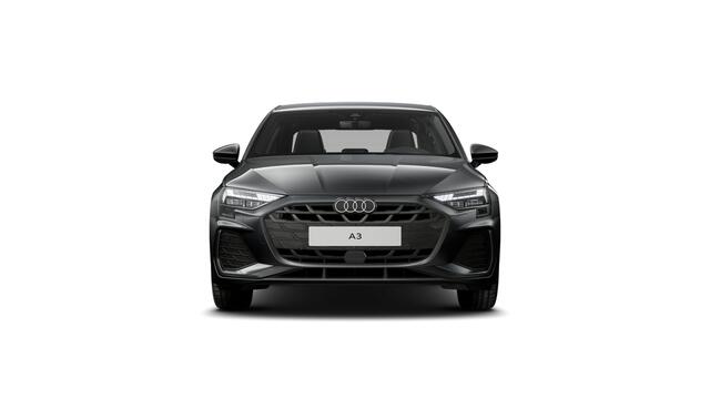 Audi A3 Limousine 30 TFSI 116 S tronic S edition Automaat | S line-interieur met sportstoelen en zwarte stoffen-kunstlederen bekleding | Audi soundsystem | Infotainmentpakket Connectivity | Ledkoplampen, ledachterlichten, dynamische knipperlichten achter | Assist