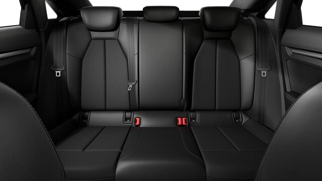 Audi A3 Limousine 30 TFSI 116 S tronic S edition Automaat | S line-interieur met sportstoelen en zwarte stoffen-kunstlederen bekleding | Audi soundsystem | Infotainmentpakket Connectivity | Ledkoplampen, ledachterlichten, dynamische knipperlichten achter | Assist