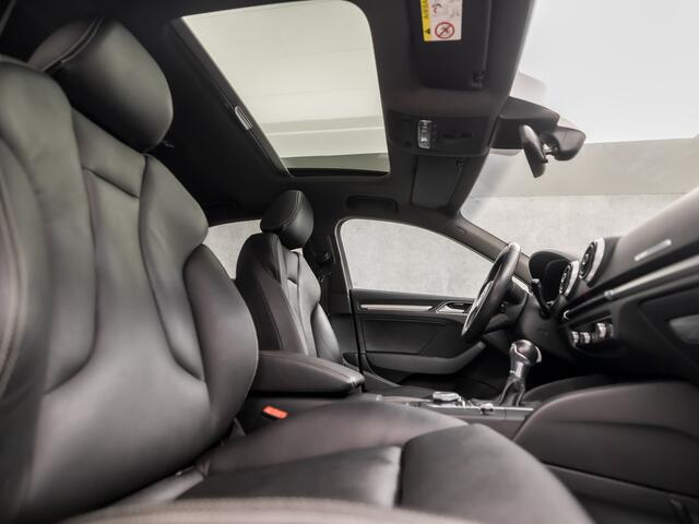 Audi A3 Limousine 1.4 TFSI Sport 150Pk Automaat (SCHUIFDAK, VIRTUAL COCKPIT, LEDER, ELEK SPORTSTOELEN, KEYLESS, ADAPTIVE CRUISE, ZWART HEMEL, GETINT GLAS, NIEUWE APK, NIEUWSTAAT)