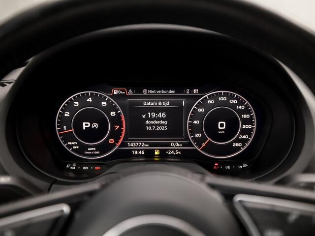 Audi A3 Limousine 1.4 TFSI Sport 150Pk Automaat (SCHUIFDAK, VIRTUAL COCKPIT, LEDER, ELEK SPORTSTOELEN, KEYLESS, ADAPTIVE CRUISE, ZWART HEMEL, GETINT GLAS, NIEUWE APK, NIEUWSTAAT)