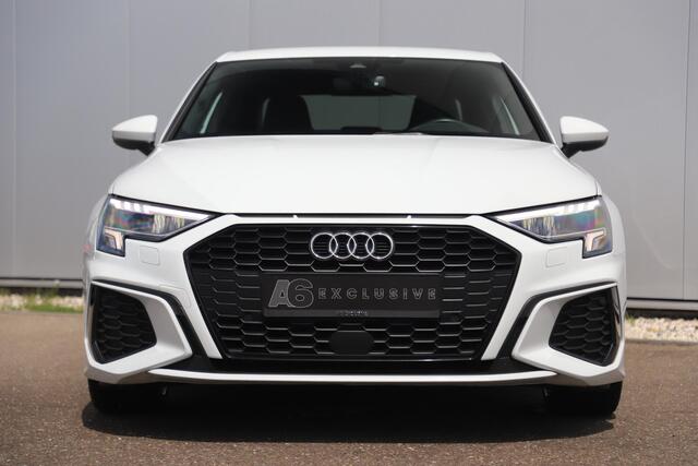 Audi A3 Limousine 30 TFSI S edition 2X S Line Automaat Half Leder Full LED 18 inch Zwarte RS Look Velgen All Season Getint Glas Navigatie Clima Cruise Carplay Android