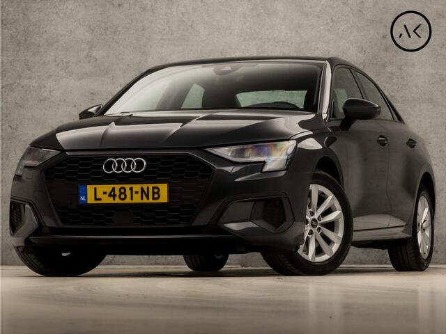 Audi A3 Limousine 35 TFSI Sport 150Pk Automaat (APPLE CARPLAY, GROOT NAVI, CLIMATE, PARKEERSENSOREN, SPORTSTOELEN, LED KOPLAMPEN, CRUISE, NIEUWE APK, NIEUWSTAAT)