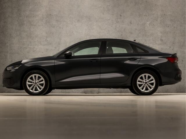 Audi A3 Limousine 35 TFSI Sport 150Pk Automaat (APPLE CARPLAY, GROOT NAVI, CLIMATE, PARKEERSENSOREN, SPORTSTOELEN, LED KOPLAMPEN, CRUISE, NIEUWE APK, NIEUWSTAAT)