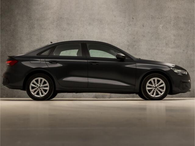 Audi A3 Limousine 35 TFSI Sport 150Pk Automaat (APPLE CARPLAY, GROOT NAVI, CLIMATE, PARKEERSENSOREN, SPORTSTOELEN, LED KOPLAMPEN, CRUISE, NIEUWE APK, NIEUWSTAAT)
