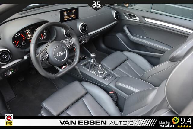 Audi A3 Cabriolet 1.4 TFSI Sport S-Line Edition Leder Navi Nekverwarming NL-Auto 37.000KM!!!