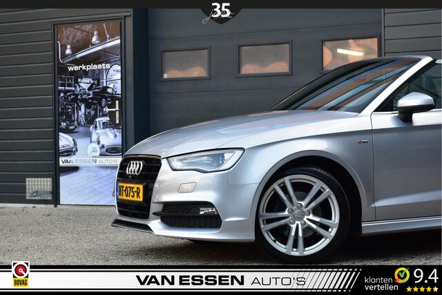 Audi A3 Cabriolet 1.4 TFSI Sport S-Line Edition Leder Navi Nekverwarming NL-Auto 37.000KM!!!