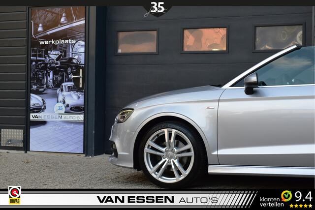 Audi A3 Cabriolet 1.4 TFSI Sport S-Line Edition Leder Navi Nekverwarming NL-Auto 37.000KM!!!