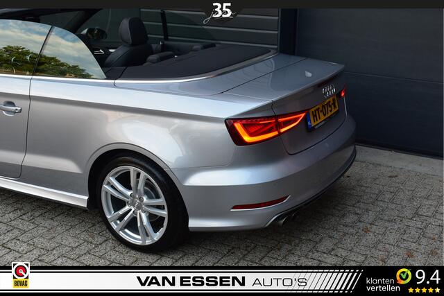 Audi A3 Cabriolet 1.4 TFSI Sport S-Line Edition Leder Navi Nekverwarming NL-Auto 37.000KM!!!