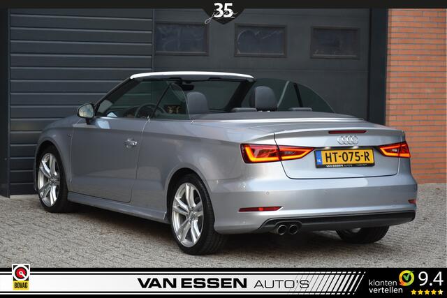 Audi A3 Cabriolet 1.4 TFSI Sport S-Line Edition Leder Navi Nekverwarming NL-Auto 37.000KM!!!
