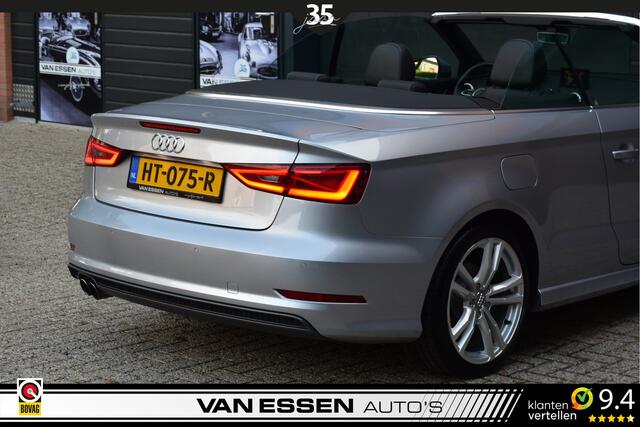 Audi A3 Cabriolet 1.4 TFSI Sport S-Line Edition Leder Navi Nekverwarming NL-Auto 37.000KM!!!