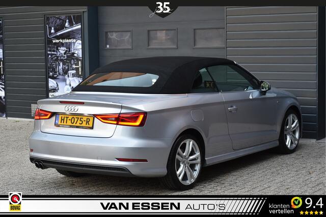 Audi A3 Cabriolet 1.4 TFSI Sport S-Line Edition Leder Navi Nekverwarming NL-Auto 37.000KM!!!