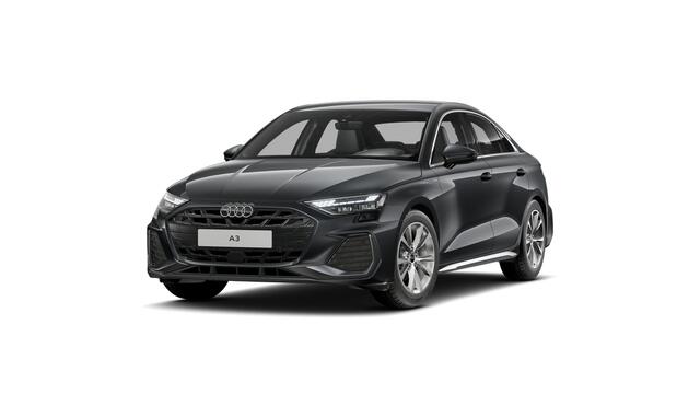 Audi A3 Limousine 30 TFSI 116 S tronic S edition Automaat | S line-interieur met sportstoelen en zwarte stoffen-kunstlederen bekleding | Audi soundsystem | Infotainmentpakket Connectivity | Ledkoplampen, ledachterlichten, dynamische knipperlichten achter | Assist
