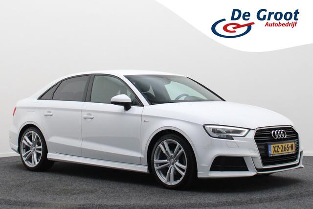 Audi A3 Limousine 35 TFSI CoD Sport S Line Edition Automaat LED, Navigatie, Climate, Cruise, PDC, 18"