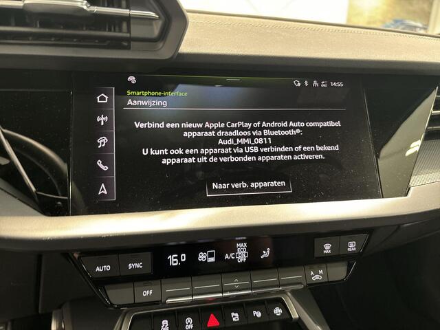 Audi A3 Limousine 30 TFSI 115pk S-tronic S edition · Apple/Android Car Play · Navigatie · Camera · P-Sensoren · 17'' Inch · Garantie t/m 29-09-2028 of 100.000km