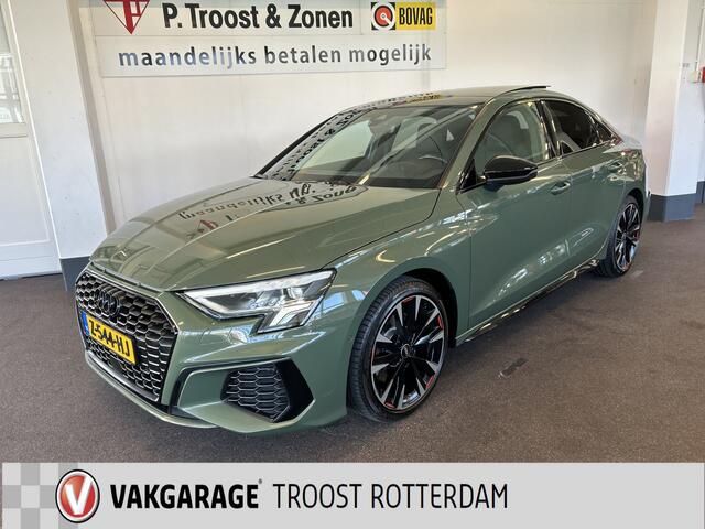 Audi A3 Limousine 35 TFSI edition one S-Line | Panoramadak | Digital dashboard | Adaptieve cruise control | Keyless | Apple carplay | Navigatie | Park assist | Stoelverwarming | Adaptief onderstel