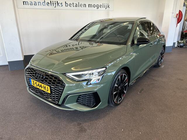 Audi A3 Limousine 35 TFSI edition one S-Line | Panoramadak | Digital dashboard | Adaptieve cruise control | Keyless | Apple carplay | Navigatie | Park assist | Stoelverwarming | Adaptief onderstel