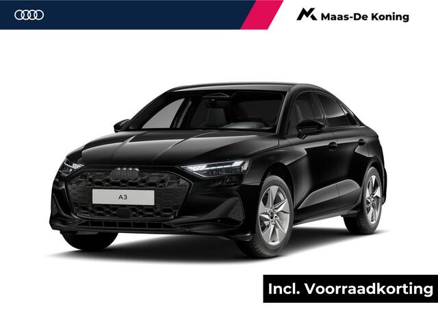 Audi A3 Limousine Advanced edition 35 TFSI 150 PK · Assistentiepakket driving + parking plus · Comfortpakket plus · Optiekpakket zwart plus