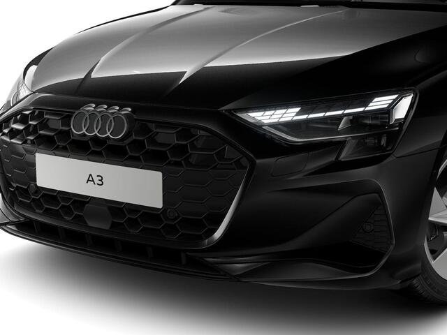 Audi A3 Limousine Advanced edition 35 TFSI 150 PK · Assistentiepakket driving + parking plus · Comfortpakket plus · Optiekpakket zwart plus