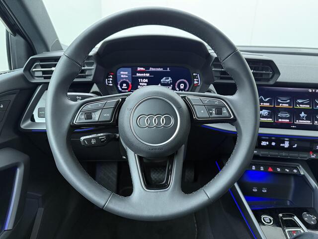 Audi A3 Limousine Pro Line 35 TFSI 150 pk 7 versn. S-tronic | Ambient Lighting | Achteruitrijcamera | 18 Inch | Sportstoelen | Led-verlichting | Adaptive Cruise Control | Getinten Ramen achter |