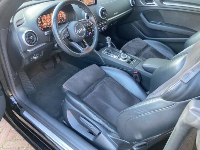 Audi A3 Cabrio 1.5 TFSI CoD 150 Pk Virtual cockpit Stoelver Stoelkoel DAB Navi Carplay Alcantara