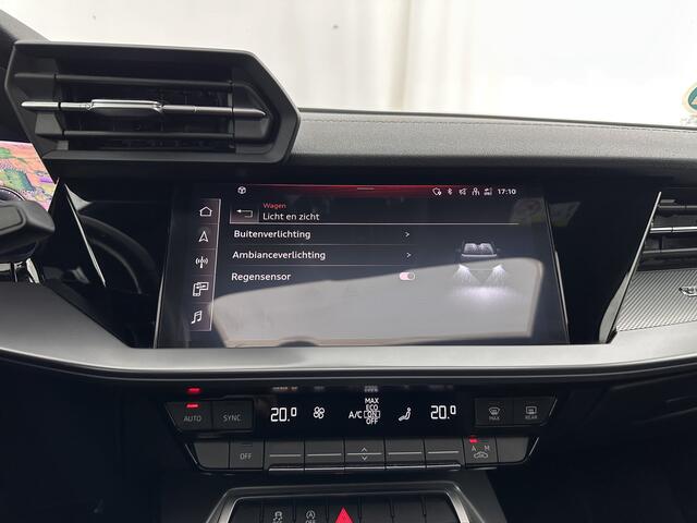 Audi A3 Limousine 35 TFSI S-Line Edition (INCL-BTW) Aut. *PANO | LEATHER-FABRIC | FULL-LED | AMBIENTLIGHT | SPORTSEATS | DIGI-COCKPIT | NAVI-FULLMAP | PRIVACYGLASS | SHIFTPADDLES | DAB+ | ADAPTIVE-CRUISE | 17"ALU*