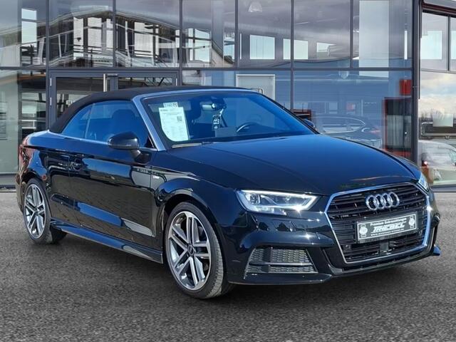 Audi A3 Cabriolet 35 Tfsi S-LINE ** LED, NAVI+, ADAPT. CRUISE, NEKVERW, B&O SOUND, 18-inch LMV ** UNFALLFREI - VOL. DEALER ONDERH. ** ** INFORMEER OOK NAAR ONZE AANTREKKELIJKE FINANCIAL-LEASE TARIEVEN **