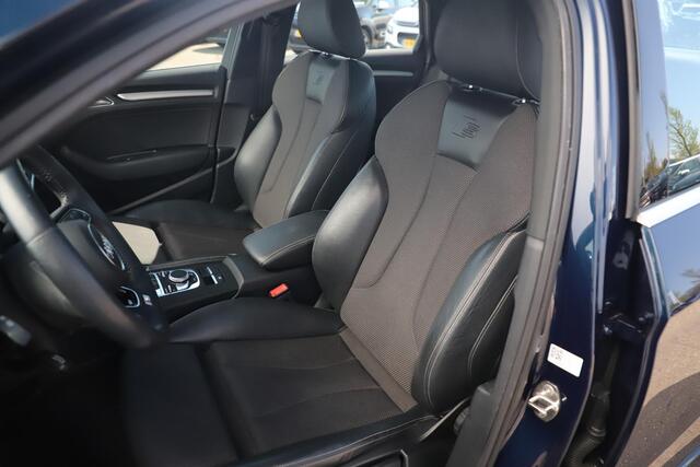 Audi A3 Limousine 35 TFSI CoD Sport S Line Edition Automaat Half Leder 18 inch LMV Navigatie LED Stoelverwarming Clima Cruise Parkeersensor