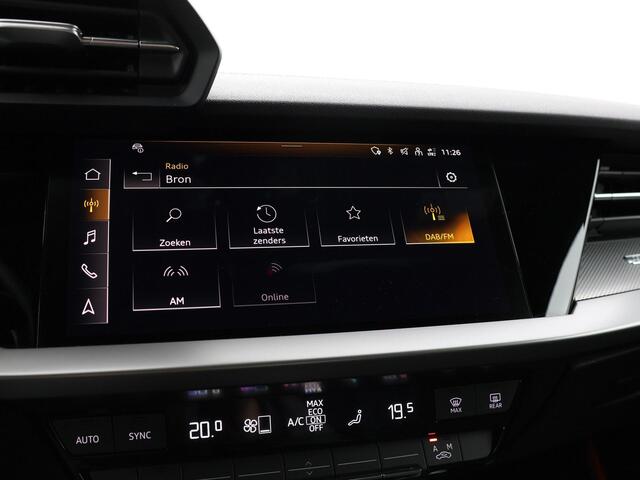 Audi A3 Limousine 30 TFSI 110pk S-Tronic S Edition · Apple/Android Car Play · Parkeerassistent · Cruise Control · Sportstoelen · Virtual Cockpit · Garantie t/m 11-11-2026 of 100.000km