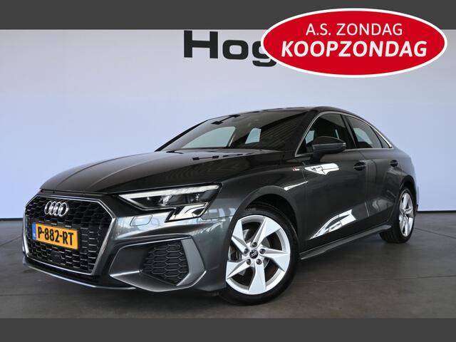 Audi A3 Limousine 30 TFSI S Edition Virtual Cockpit Adaptieve Cruise Led Clima Carplay Inruil Mogelijk!