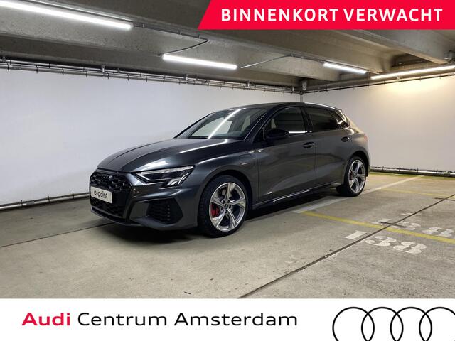 Audi A3 SPORTBACK 45 TFSI e S edition Competition 245 pk S-tronic | Navigatie | Parkeersensoren achter | Lederen bekleding | LED koplampen | S-Line |