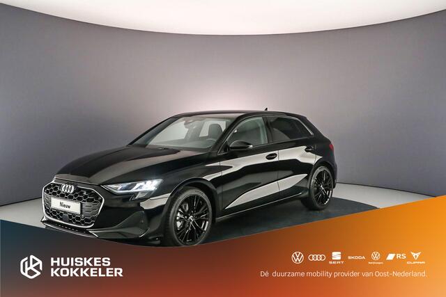 Audi A3 SPORTBACK 30 TFSI AUT | BLACK EDITION | ¤549.- per maand all-in | ¤4.000,- KORTING | Sportonderstel - Privacy glas - Sportstoelen