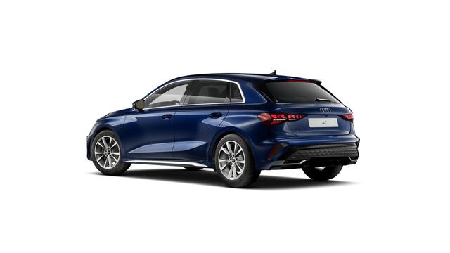 Audi A3 SPORTBACK A3 30 TFSI 116 S tronic S edition Automaat | S line-interieur met sportstoelen en zwarte stoffen-kunstlederen bekleding | Assistentiepakket Rijden en Parkeren Plus | Ledkoplampen, ledachterlichten, dynamische knipperlichten achter | Privacy glas (donker g