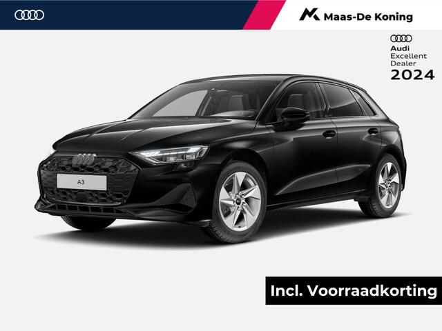 Audi A3 SPORTBACK 30 TFSI Advanced edition 116 PK · Assis.pak driving+parking plus · Privacy glas · Afgevlakt stuurwiel