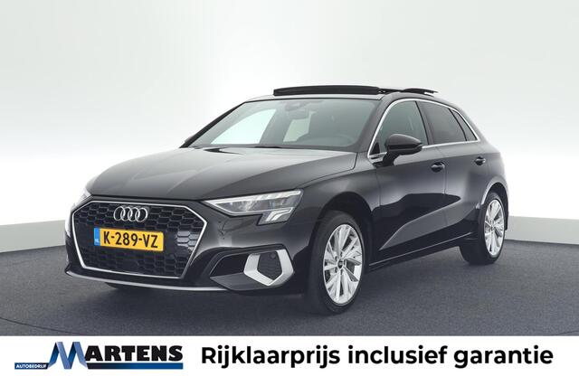 Audi A3 SPORTBACK 35 TFSI 150pk S-Tronic Business edition Trekhaak Panoramadak Virtual Cockpit Sportstoelen Navigatie