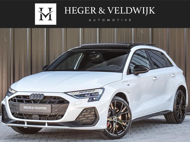 Audi A3 SPORTBACK 45 TFSI e S EDITION COMPETITION | PANORAMADAK | S-SEATS | ADAPTIVE CRUISE | SONOS SOUND | CAMERA | BLACK-OPTIC | AMBIANCE INTERIEUR