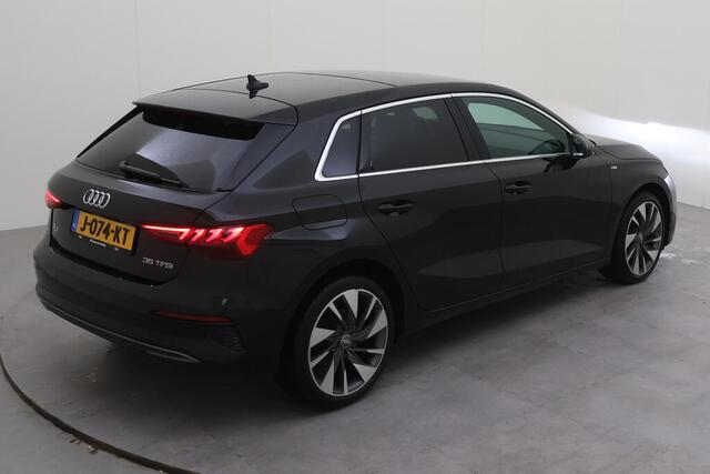 Audi A3 SPORTBACK 35 TFSI 2x S-Line / AUTOMAAT/ PANO/ CAMERA/ PARK. SENSOREN/ VIRTUAL COCKPIT/ LED/ NAVI/ CLIMA/ 18" LMV