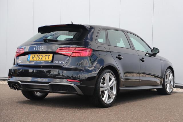 Audi A3 SPORTBACK 35 TFSI CoD S-Line 150PK Automaat Adaptive Cruise Lane Assist Sportstoelen 18 inch LMV Stoelverwarming Full LED Navigatie Clima Carplay Android