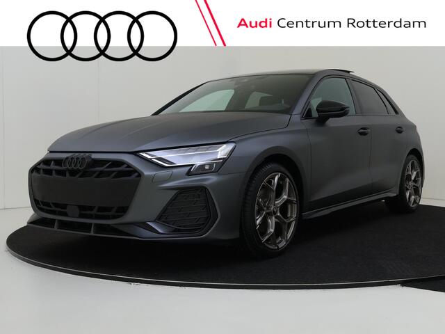 Audi A3 SPORTBACK 30 TFSI S edition | Daytonagrijs Matlak | PANO | Ambiente lichtpakket Pro | Stoelverwarming | Optiek zwart Plus| 18 Inch | PDC Voor/Achter | 3-zone airco | Carplay/Andriod Auto | Draadloos lader | Privacy Glass