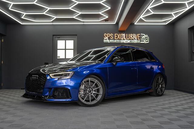Audi A3 SPORTBACK 2.5 TFSI RS 3 quattro / 875pk / gebouwde DAZA / Keramisch / NL&1e eig / B&O / KWV3 / WMI / Nardo / Titanium exhaust / Virtual cockpit