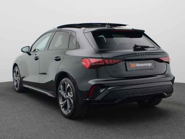 Audi A3 SPORTBACK 45 TFSI e S edition Competition 272PK S-tronic Led matrix, adaptive cruise, schuif-kanteldak, keyles, achteruitrijcamera, stoelverwarming voor, 18" lichtmetaal