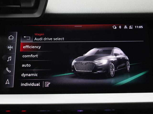 Audi A3 SPORTBACK 40 TFSIe 204PK · Apple Car Play · Navigatie · Stoelverwarming · Keyless · Drive select