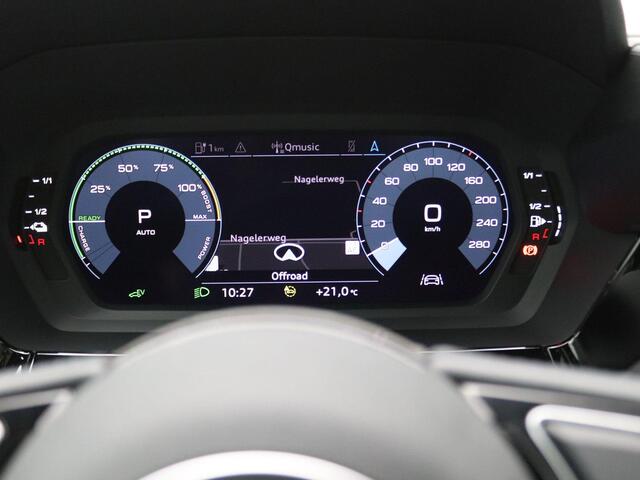 Audi A3 SPORTBACK 40 TFSI e Business edition 204PK S-Tronic Pano-Schuifdak, Clima, Cruise Controle, Navi, Head-Up Display, Keyless, Parkeersensoren voor en achter, Trekhaak, 17" LM Velgen