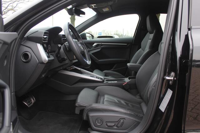 Audi A3 SPORTBACK 45 TFSI e S edition Competition / Camera / Leder / B&O / ACC / Keyless / 18'' / Navigatie / Stoelverwarming