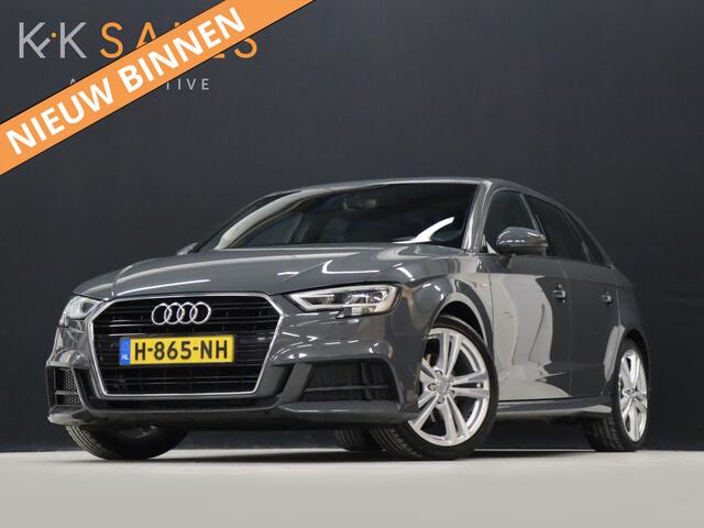 Audi A3 SPORTBACK 30 TFSI S-Line Sport [VIRTUAL COCKPIT, S-LINE, VLAK SPORTSTUUR, STOELVERWARMING, BLUETOOTH, CRUISE CONTROL, CLIMATE CONTROL, NIEUWSTAAT]