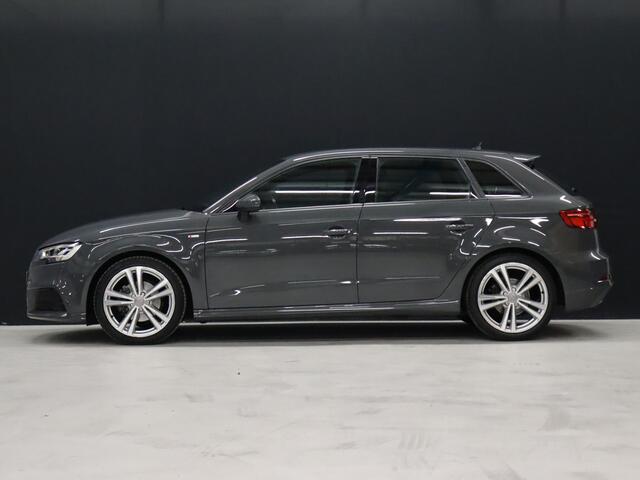Audi A3 SPORTBACK 30 TFSI S-Line Sport [VIRTUAL COCKPIT, S-LINE, VLAK SPORTSTUUR, STOELVERWARMING, BLUETOOTH, CRUISE CONTROL, CLIMATE CONTROL, NIEUWSTAAT]