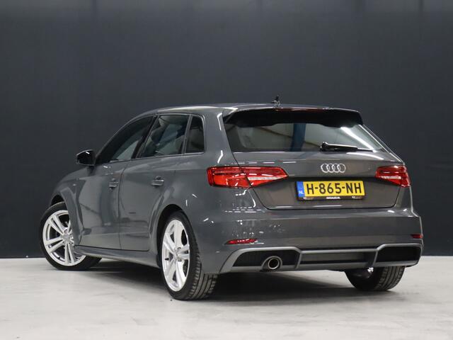 Audi A3 SPORTBACK 30 TFSI S-Line Sport [VIRTUAL COCKPIT, S-LINE, VLAK SPORTSTUUR, STOELVERWARMING, BLUETOOTH, CRUISE CONTROL, CLIMATE CONTROL, NIEUWSTAAT]