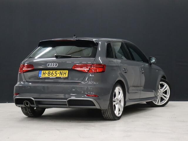 Audi A3 SPORTBACK 30 TFSI S-Line Sport [VIRTUAL COCKPIT, S-LINE, VLAK SPORTSTUUR, STOELVERWARMING, BLUETOOTH, CRUISE CONTROL, CLIMATE CONTROL, NIEUWSTAAT]