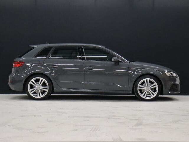 Audi A3 SPORTBACK 30 TFSI S-Line Sport [VIRTUAL COCKPIT, S-LINE, VLAK SPORTSTUUR, STOELVERWARMING, BLUETOOTH, CRUISE CONTROL, CLIMATE CONTROL, NIEUWSTAAT]