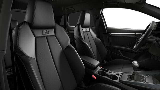 Audi A3 SPORTBACK A3 30 TFSI 116 S tronic Advanced edition Automaat | Optiekpakket zwart plus | Assistentiepakket Rijden en Parkeren Plus | Privacy glas (donker getint)